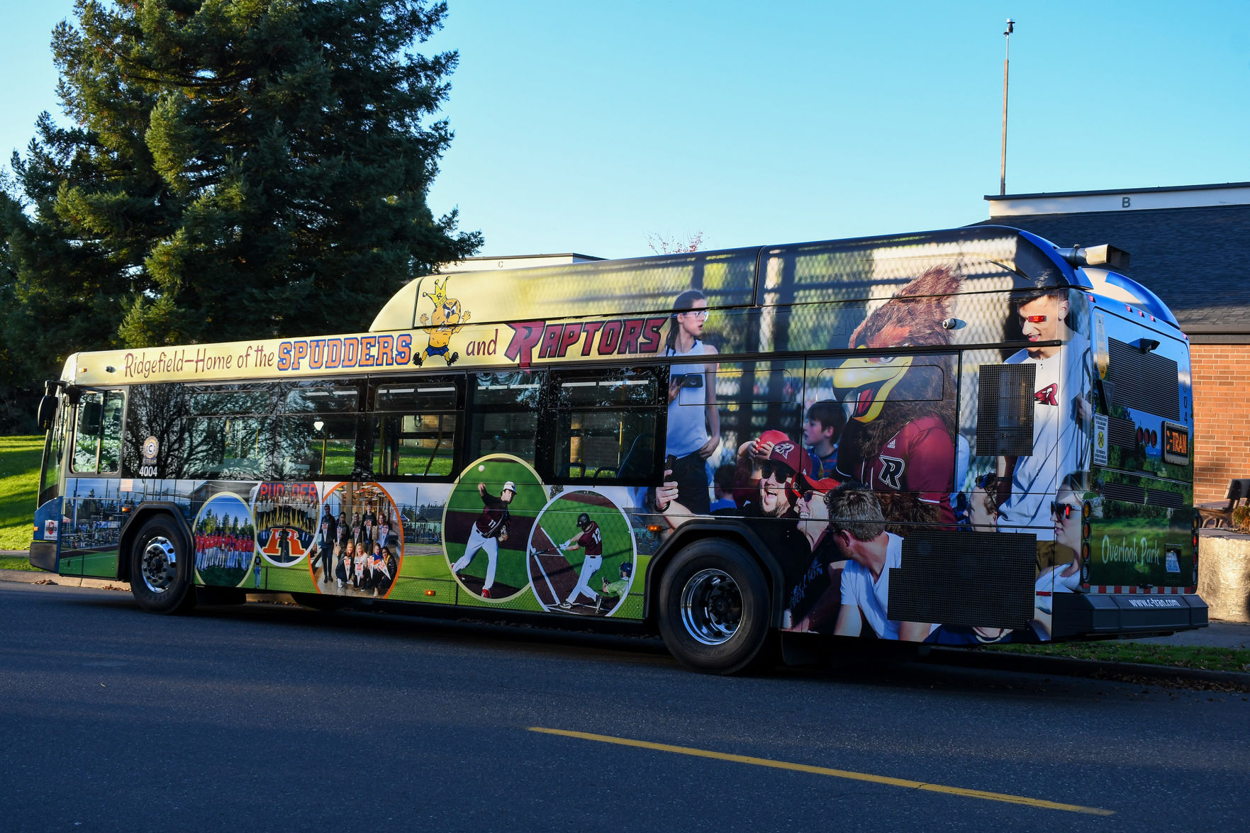 C-Tran Ridgefield Bus Left